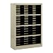 Sandusky Lee BQD3-07 Putty Steel Powder coat Snapit Literature Organizer, 52" Height x 34-1/2" Width x 13" Depth
