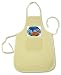 100% Cotton Apron with image: tank, fish, cartoon,