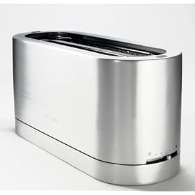 De'Longhi DTT980 Esclusivo 4-Slice Toaster with Warming Rack, Brushed Aluminum