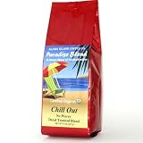 Aloha Island Coffee Chill Out No Worry Decaf Certified Organic Coffee Ground 8 ounce Packages  Pack of 2 