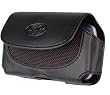 Leather Case Holster Cover Side Pouch with Belt Clip for ATT HTC Freestyle - ATT HTC Status - Verizon LG Enlighten - Sprint Kyocera Brio S3015 - T-Mobile BlackBerry Bold Touch 9900 - Cricket ZTE Score - Cricket Samsung Vitality - ATT Pantech Link 2 - Sprint BlackBerry Curve 9350 - T-Mobile BlackBerry Curve 9360 - BestCellBuy Brand