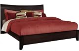 Canova Platform Bed - Eastern King (Cappuccino) (13.39H x 78.46W x 85.28D)