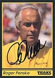 Roger Penske Autographed/Signed 1991 Traks Card