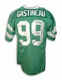 Autographed Mark Gastineau New York Jets Green Throwback Jersey Inscribed Sack Exchange