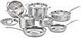 Cuisinart MCP-12N MultiClad Pro Stainless Steel 12-Piece Cookware Set
