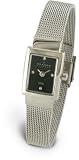 Skagen Diamond Accented Stainless Steel Mesh Watch