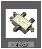 2 WAY SPLITTER 1 PORT DC PASS 5-900 MHZ