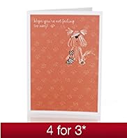 Get Well Woof Card
