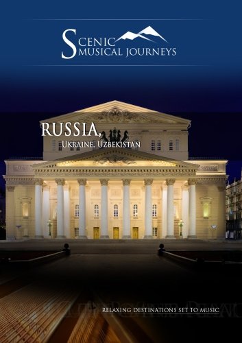 Cover art for  Naxos Scenic Musical Journeys Russia, Ukraine, Uzbekistan