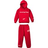 Reebok Detroit Red Wings Kids Fleece Hoodie & Pant Set Kids 5/6