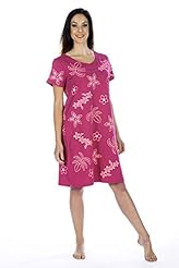 Petite Knee Length Short Sleeves Scoop Neck Cotton/Knit General Print Spring Summer Fall Winter Evening Dress 