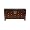 Accent Storage Cocktail Coffee Table Trunk , Espresso Finish