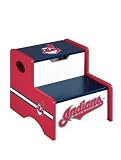 cleveland indians mlb wooden clothes tree