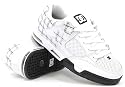 DC Command (White/Black Plaid) Mens Shoes