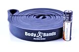 Body-Bands Pro Elite  3/4-Inch Wide Loop Resistance Band, Black