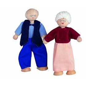 Plan Toys Dollhouse Series Grandfather Doll