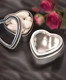 Heart Shaped Boxes/Mint Tins (Set of 100) - Wedding Party Favors