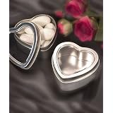 Heart Shaped Boxes/Mint Tins (Set of 100) - Wedding Party Favors