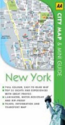 City Travel Guides Discounted  Books : New York (AA City Maps) (AA City Maps)