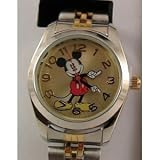 Disney Women's MCK806 Minnie Mouse Moving Hands Twotone Bracelet Watch