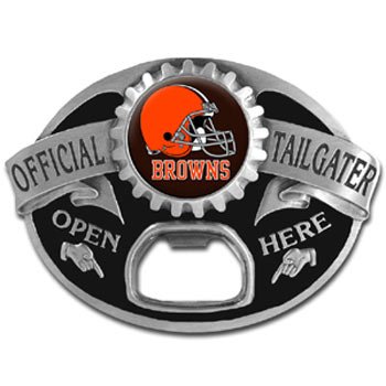 Cleveland Browns NFL Bottle Opener Tailgater Belt Buckle