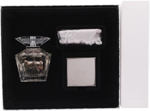 Fleurs De Nuit By Badgley Mischka For Women Eau De Parfum Spray 3.4 Oz & Mirror Compact In Pouch by FLEURS DE NUIT