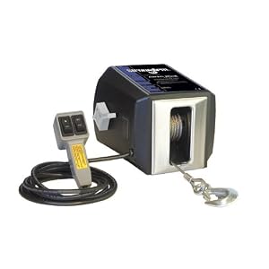 Dutton-Lainson SA9015AC Electric Winch with Built-In Remote 2700 lb by