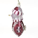 Mississippi State Bulldogs NCAA All-Star Light-Up Acrylic Snowman Ornament (3)