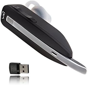 BlueParrott Reveal - VXi | Bluetooth Headset Bundle | Includes USB Dongle, Car Charger, Earbuds, Earhook and Carrying Case | NFC enabled- 203750-B