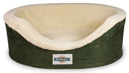 PetSafe Heated Wellness Sleeper Hunter Green/Sand