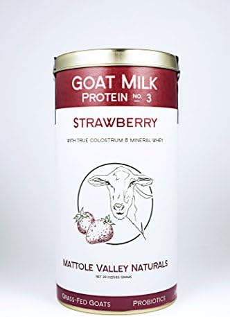 Strawberry Goat Milk Protein no. 3 (strawberry)