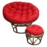 Blazing Needles Single Papasan Cushion - 93302-SOL-SG