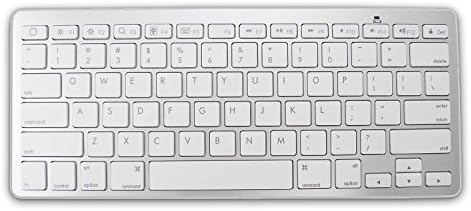 LB1 High Performance New Portable Ultra-Slim Bluetooth Wireless Keyboard for Fujitsu UH572 Intel Core i5-3317U 13.3" Screen Display Ultrabook with 4GB Memory 500GB+32GB SSD Hard Drive W7 Home Premium (White)
