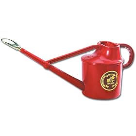 Haws Outdoor Deluxe Watering Can RED