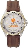 Clemson Tigers Paw All Star Watch with Leather Band - Men's