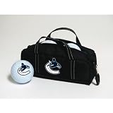 Hockey Stick Putters Vancouver Canucks Mini Golf Bag With 3-Pack Golf Balls