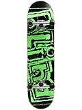 Blind Ransom SS Full Complete Skateboard (Black/Neon Green, 7.6-Inch)