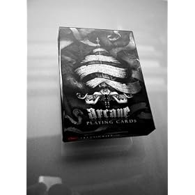 Arcane Deck,  Bicycle Playing Cards by Ellusionist, black