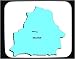 Decorated Mouse Pad with map, eastern, europe