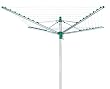 Leifheit Linomatic Deluxe Rotary Clothes Line with Retractable Lines - 50 mtr (162 ft ) # 82001