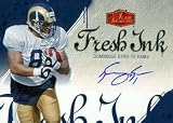 Dominigue Byrd Autographed/Hand Signed Football Card (St. Louis Rams) 2006 Flair Showcase Fresh Ink
