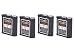 Mighty Max Battery HNN9044 Replacement for Motorola HNN9044A, HNN9044AR - 4 Pack brand product