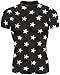 JustOneStyle Men's 070 Skin Compression Base Layer Star T Shirt Short Sleeve