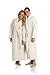 Plush Microfiber Robe - Soft, Warm, and Lightweight - Full Length