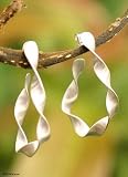 Sterling silver dangle earrings, Serpentines