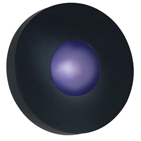 Kenroy Home 72823BL Burst Outdoor Small Round Black by Kenroy Home
