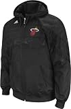 Miami Heat Adidas Pre-Game On Court Full Zip Hooded Sweatshirt