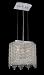 Krane Series 2-Light Chrome 14'' Cylindrical Oval Pendant Chandelier with European, Swarovski, or Colored 30% Lead Crystals SKU# 11281