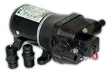 FloJet 04325143A Marine Heavy Duty Water Pressure Pump (4.5-GPM, 40-PSI, 12-Volt, 11-Amp)