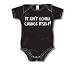 IT AIN'T GONNA CHANGE ITSELF! - Silly Baby Onesie, Black